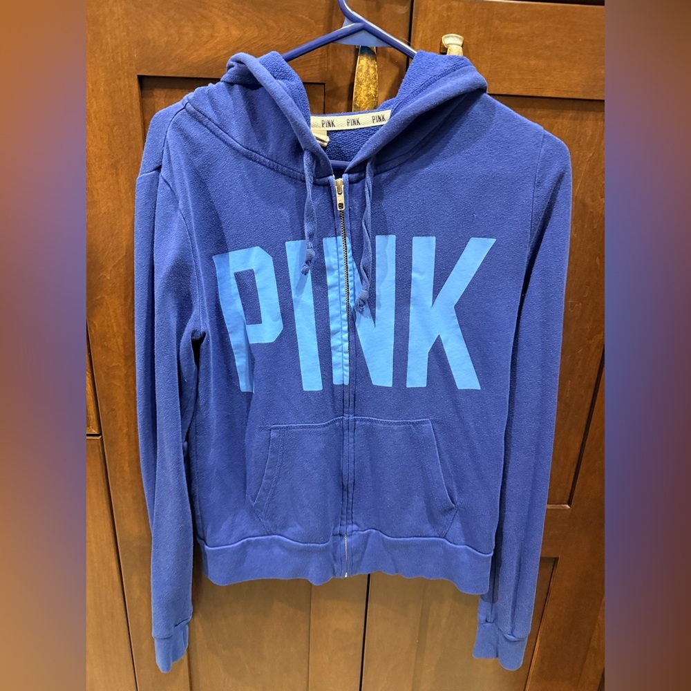 PINK Victoria's Secret Blue hoodie